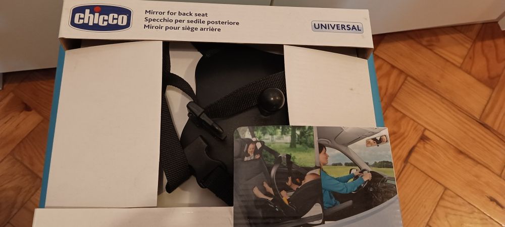 Espelho Chicco com oferta de espelho ventosa combinado para o banco tr