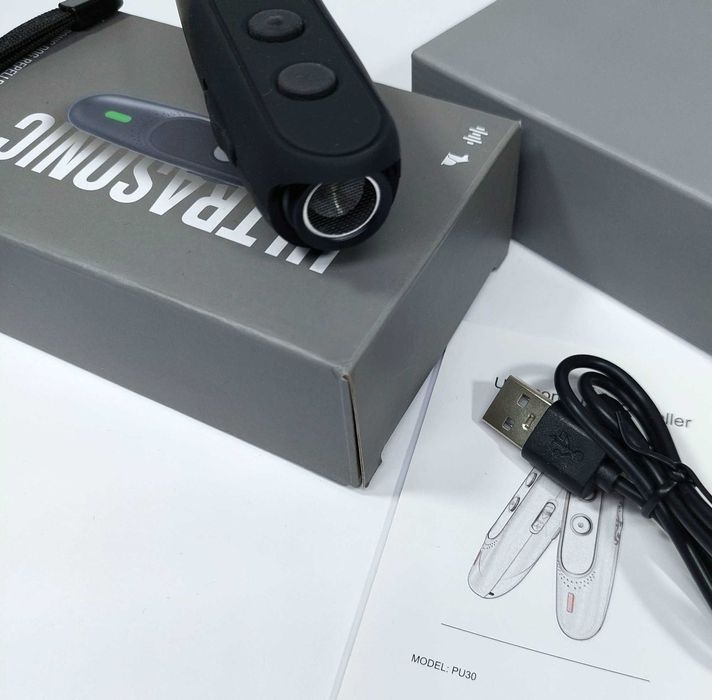 Ultrasonic PU30 ультразвуковой отпугиватель собак - супер відлякувач тварин 4в1