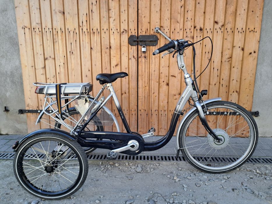 Rower Elektryczny SPARTA F8 trójkołowy rehabilitacyjny 3 kołowy tworby