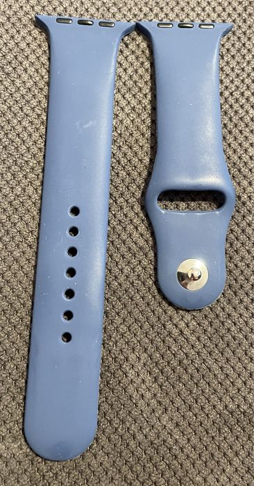 Pasek INOLY do Apple Watch 42/44/45 mm niebieski