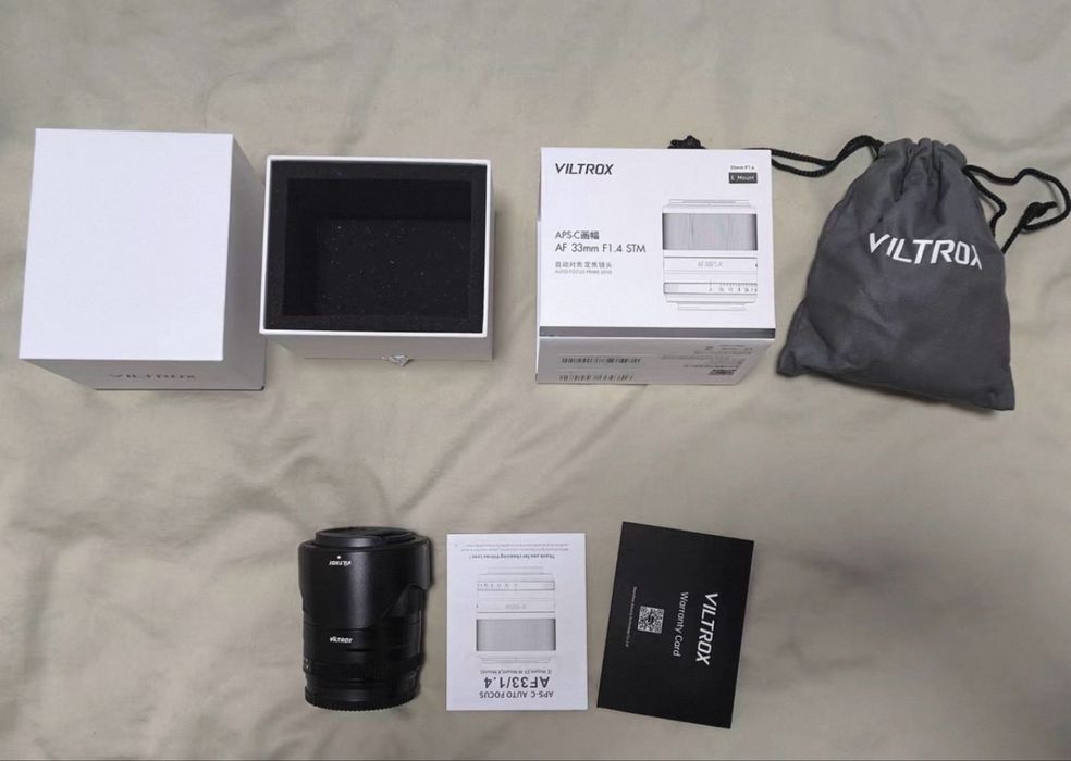 Viltrox 33mm f1.4 sony e