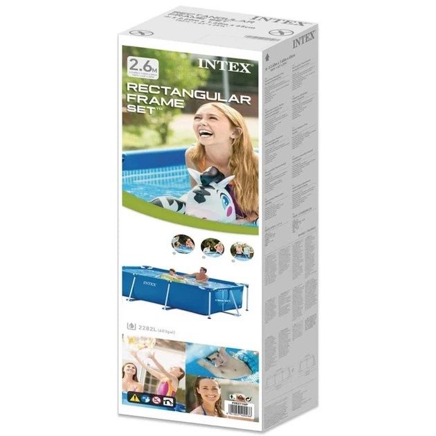 Каркасний басейн Intex великий
