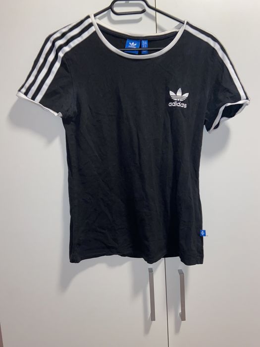 czarny t-shirt adidas