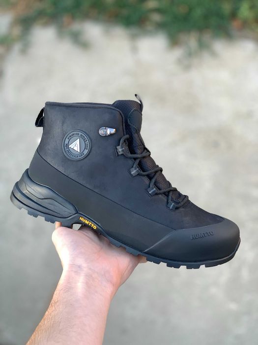 Теплі чоловічі черевики Humtto 260151A1 Black (41-46) —  натуральний набук,  водостійкі, термо, осінь-зима | взуття Хумто