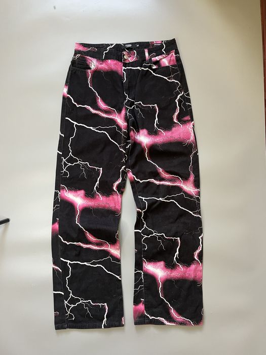 широкі sk8 baggy джинси від Jaded London