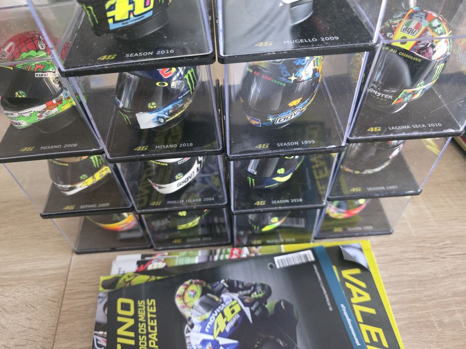 Miniatura capacete Valentino Rossi