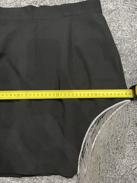 Спідниця , юбка ,юбка мини с бахромой хл, спідниця з бахарамою,юбка хл