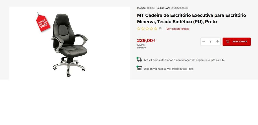 Cadeira Escritório Executiva