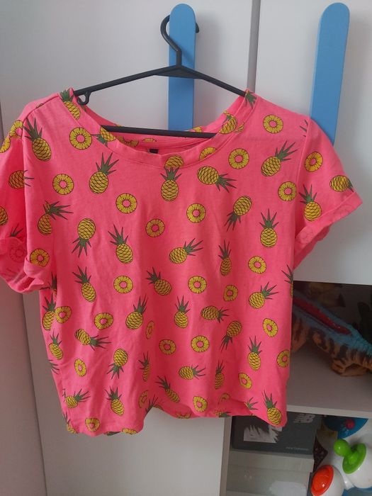 Koszulka tshirt top nowa ananas print