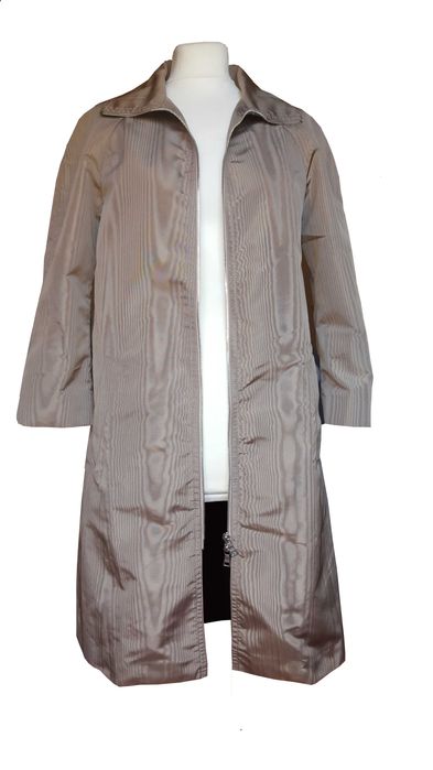 PRADA płaszcz 100% jedwab rękaw 3/4 r M-L
