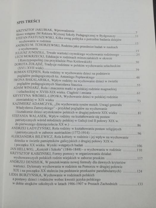 Rodzina jako środowisko wychowawcze w czasach nowożytnych