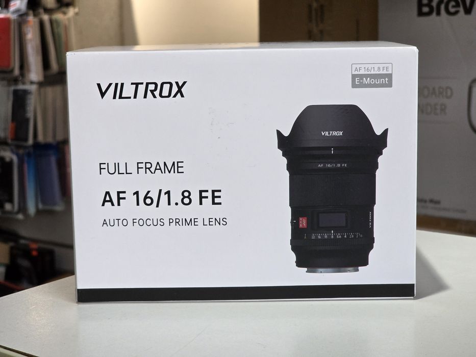 Ширококутний Об'єктив Viltrox AF 16mm f/1.8 FE Lens (Sony E) (AF 16/1.