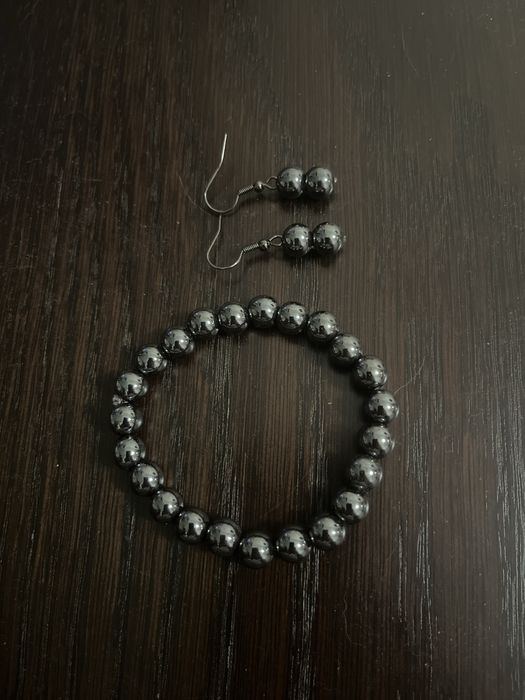 Conjunto pulseira e brincos