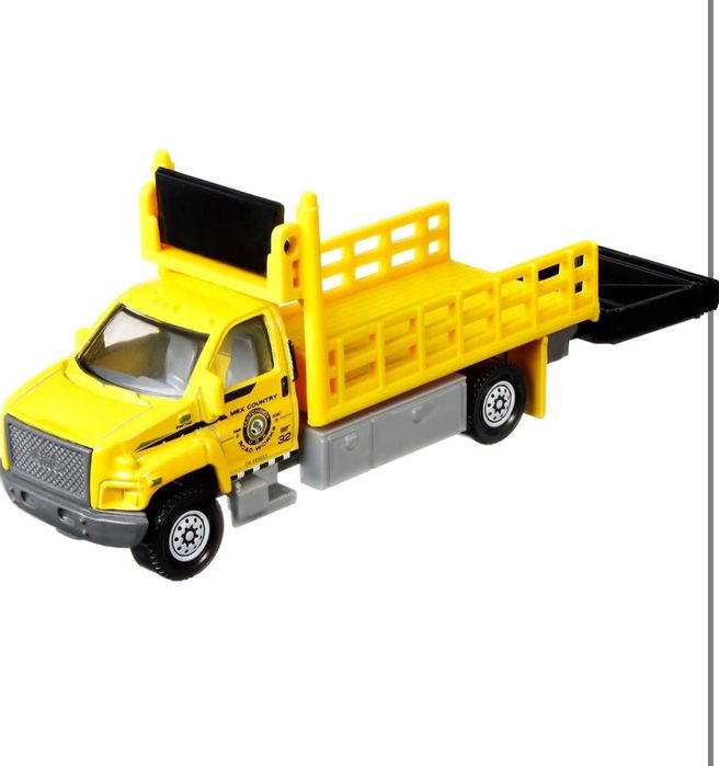 Matchbox Working Rigs 4-pak – Maszyny Budowlane GMC, Dźwig