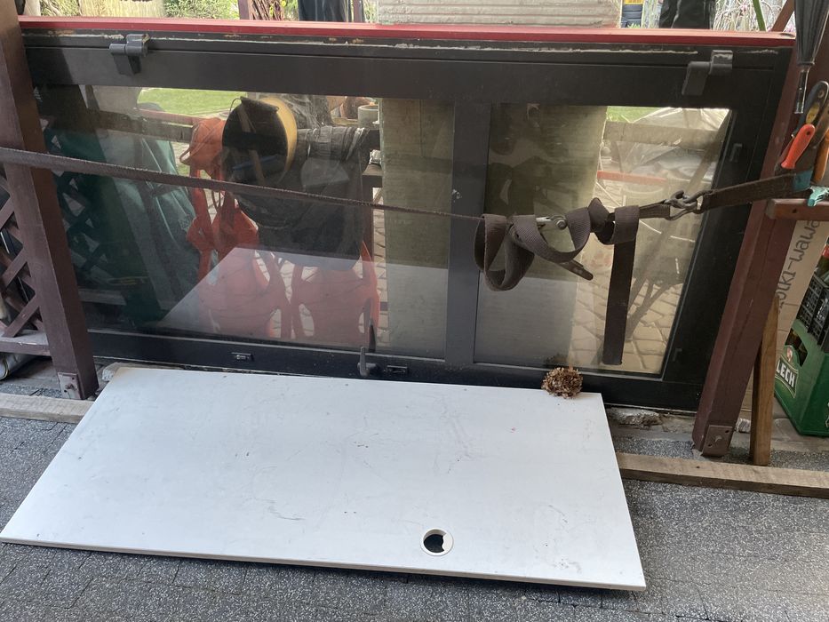 Drzwi aluminiowe 100x220