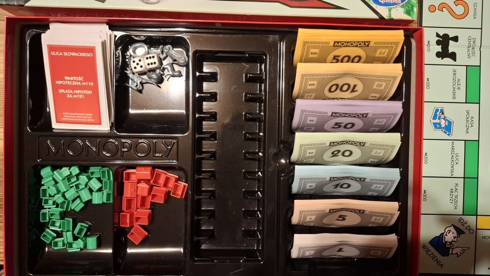 Zestaw : 2 gry : Monopoly i Anty-Monoply