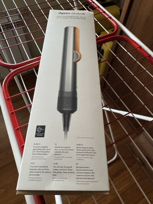 Стайлер для волос Dyson Airstrait Nickel/Copper