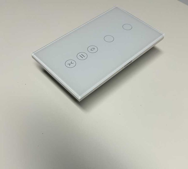 Interruptor duplo Luz + Estores - Inteligente WiFi Smartify - Branco