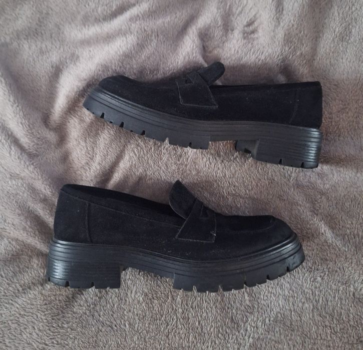 Botki zamszowe roz. 37