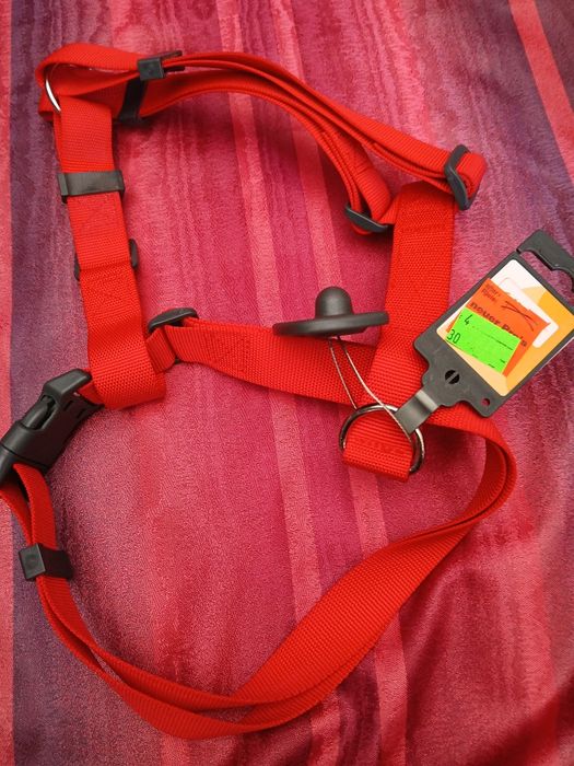 Szelki rozm L  czerwone