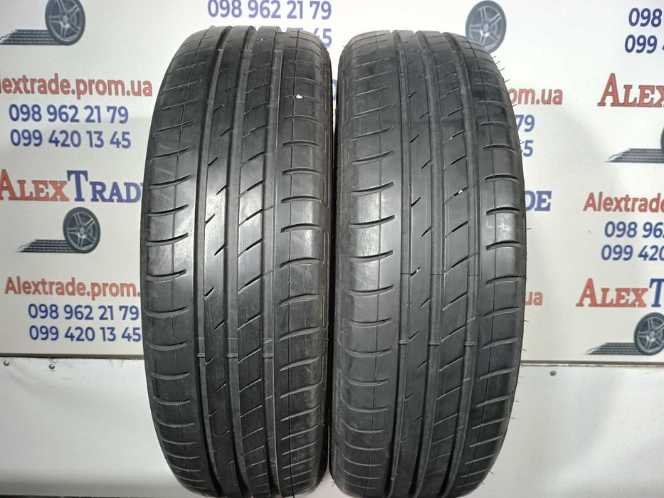 2 шт. 185/65 R15 Vredestein T-Trac 2 літні шини вживані б/у, протектор 6,5 мм,