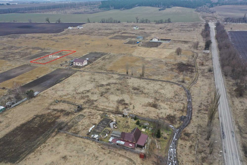 Княжичі продам 15 соток Забудова (Жорнівка, Забіря)