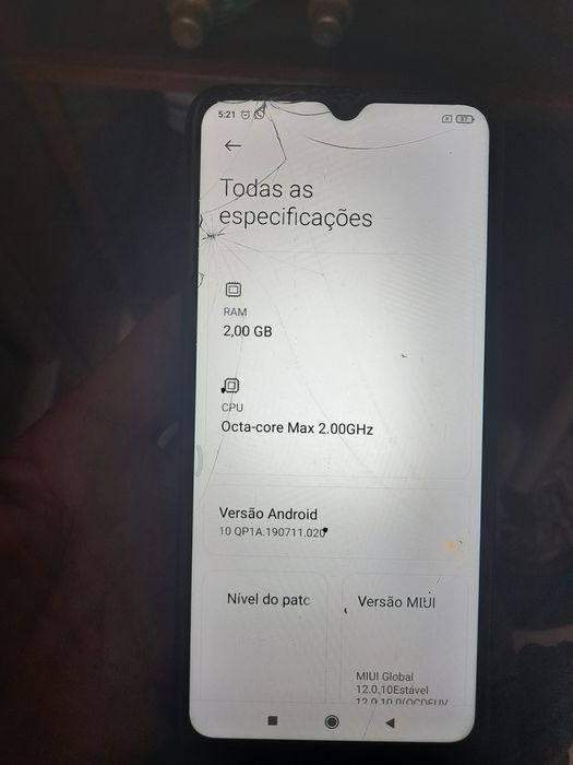 Vendo telemóvel Redmi 9AT