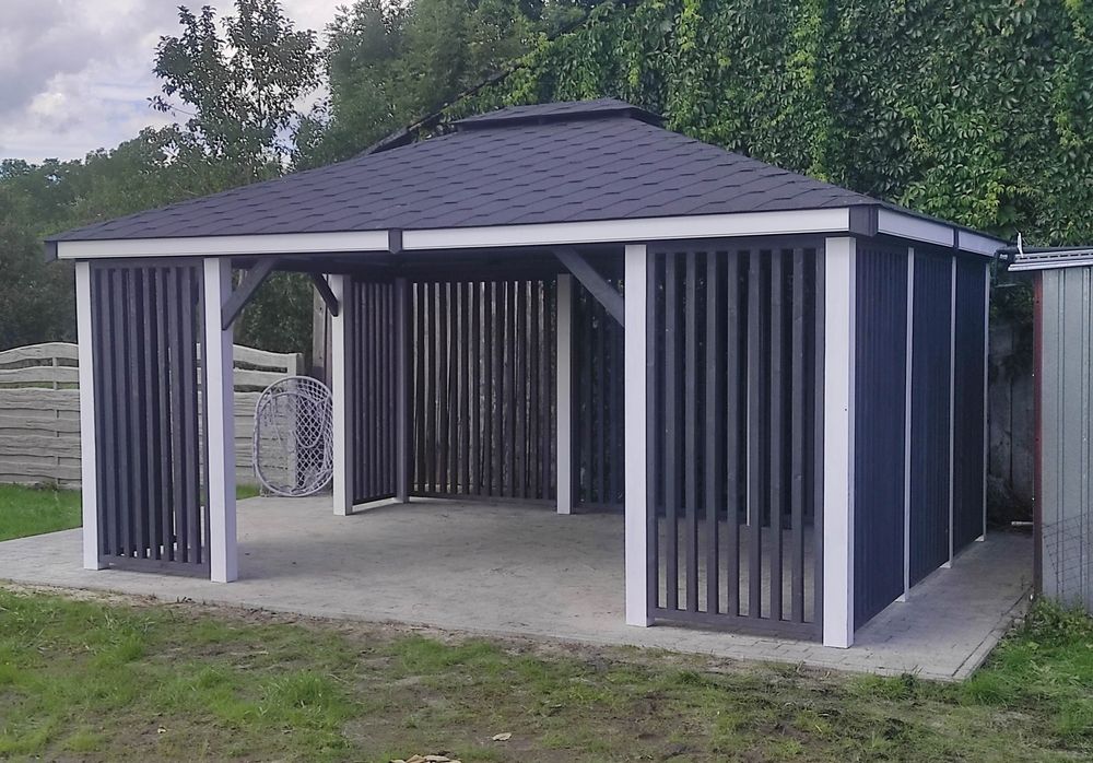 Altana ogrodowa 5x4m altanka domek drewutnia