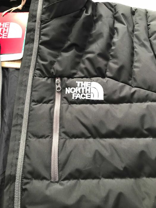 Пуховик the north face мужской (M)  (гусиный пух)