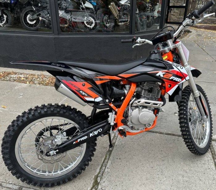 Новий ендуро KAYO K2 PRO 2026 250cc кросовий мотоцикл 21 18 доставка по Україні