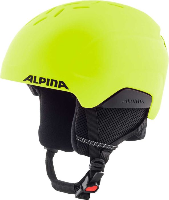 Kask narciarski Alpina PIZI NEON-YELLOW MATT 51-55cm Sklep Serwis Wypożyczalnia