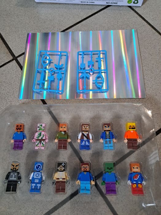 Minecraft zestaw figurek z gry