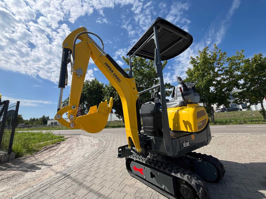 Minikoparka KUBOTA silnik, Gunter Grossmann GG Japan 1000J