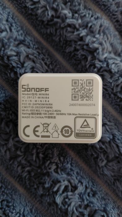 Inteligentny przekaźnik Wi-Fi SONOFF MINI R4 – nowy, nieużywany