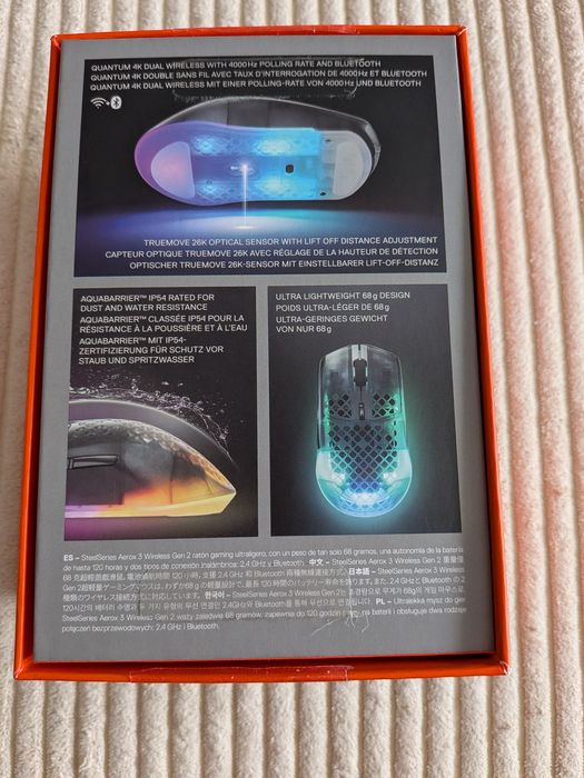 Myszka Steelseries Areox 3 wireless gen 2
