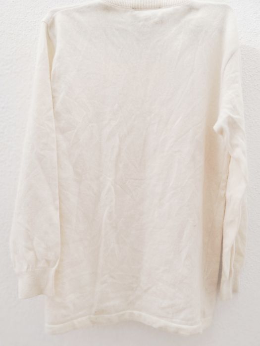 Camisola 80% lã branca