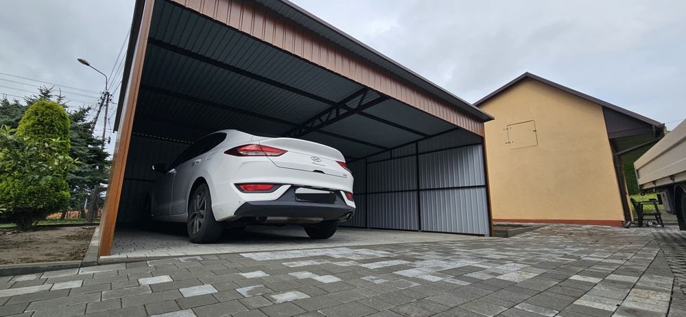 GARAŻ Drewnopodobny Hala Wiata Rolnicza Budka ogrodowa Magazyn Blaszak