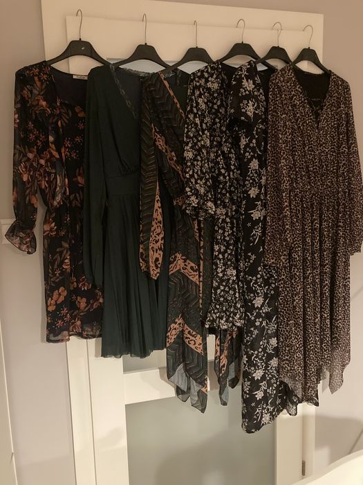 Sukienki Mohito, Sinsay, PurPura, Rainbow S-M