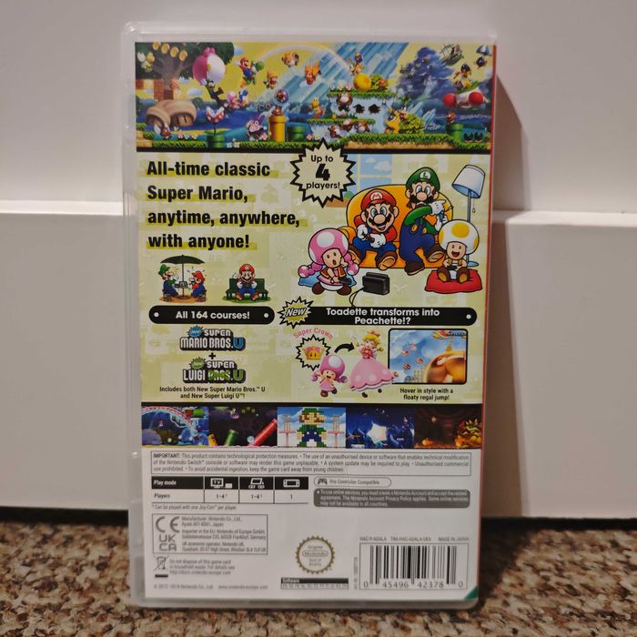 New Super Mario Bros U Deluxe Nintendo Switch