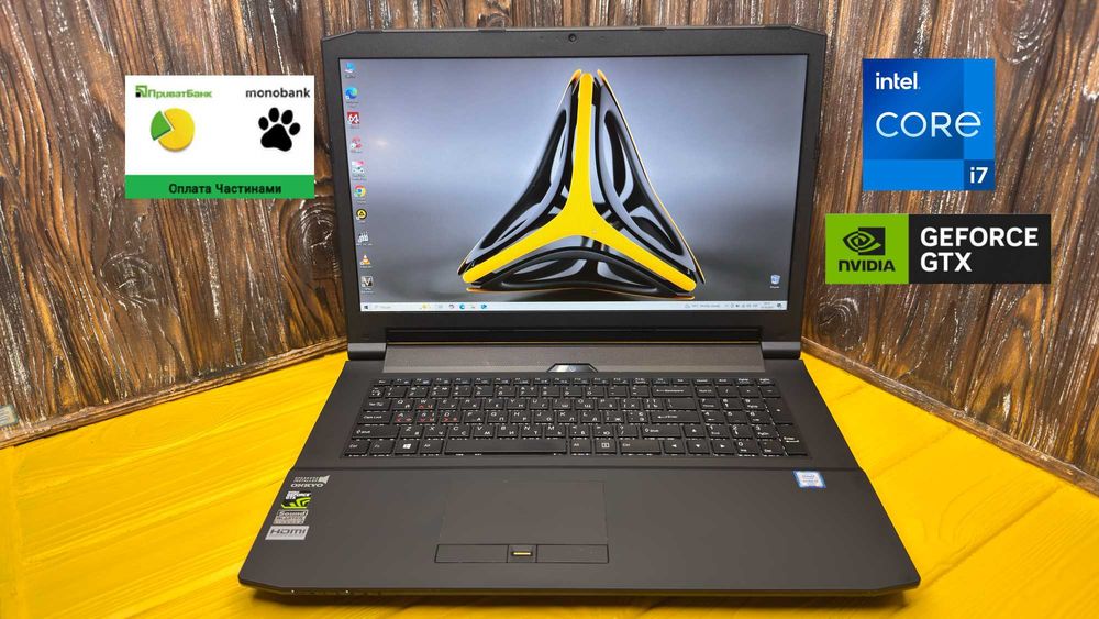 Надійний Ноутбук Для Роботи та Ігор Clevo N170RD1 / GTX 960M /ГАРАНТІЯ