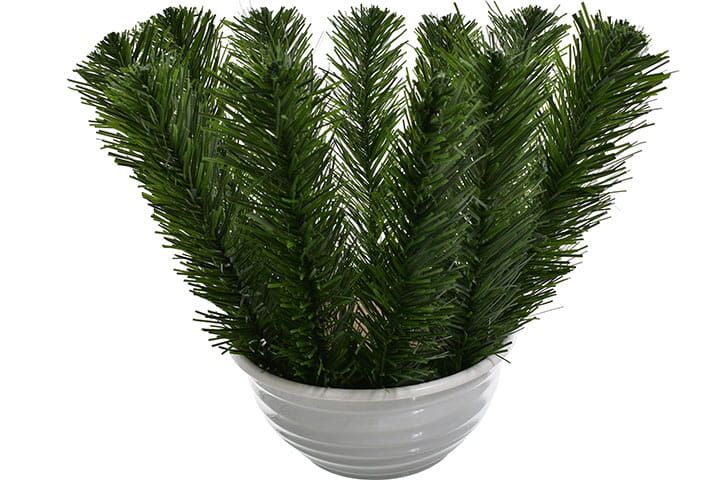 Baza stroika podkład floret świerk kompozycja sztuczne kwiaty wazon