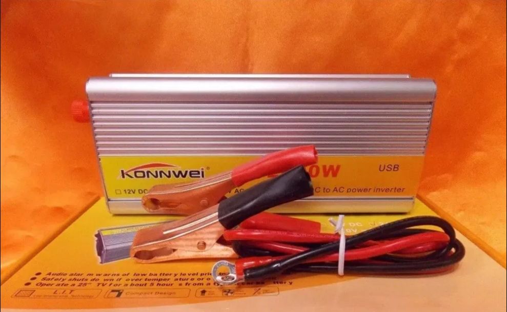 Преобразователь тока 12v - 220v 2000 ватт‼️ Инвертор аналог генератора
