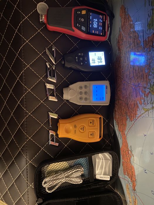 Аренда толщиномера для проверки автомобиля на предмет ДТП