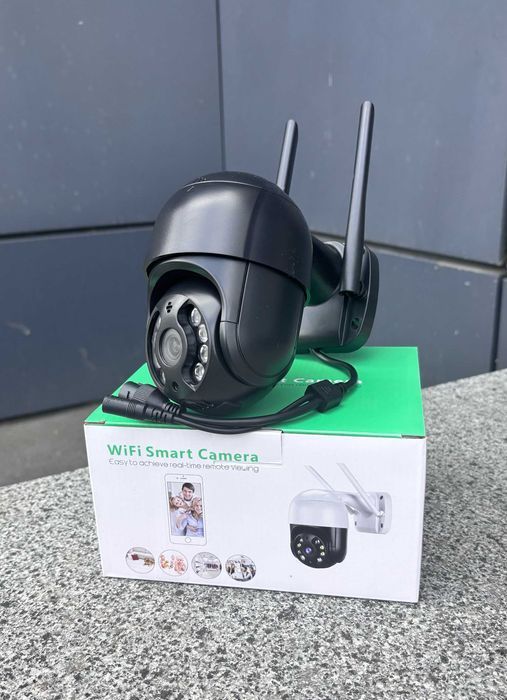 Уличная поворотная WiFi IP камера iCsee A8 4Мп Besder с RJ45 iCsee A8B