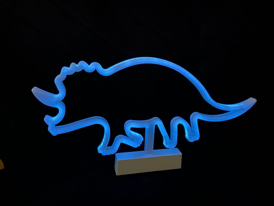 Dinozaur lampka led DINO, super ozdoba do dziecięcego pokoju!