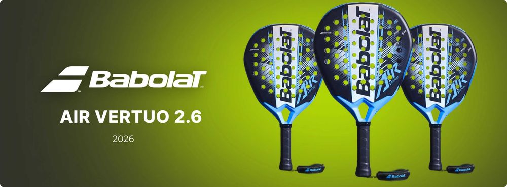 Ракетка для падел-тенісу Babolat Air Vertuo 2.6, 2026