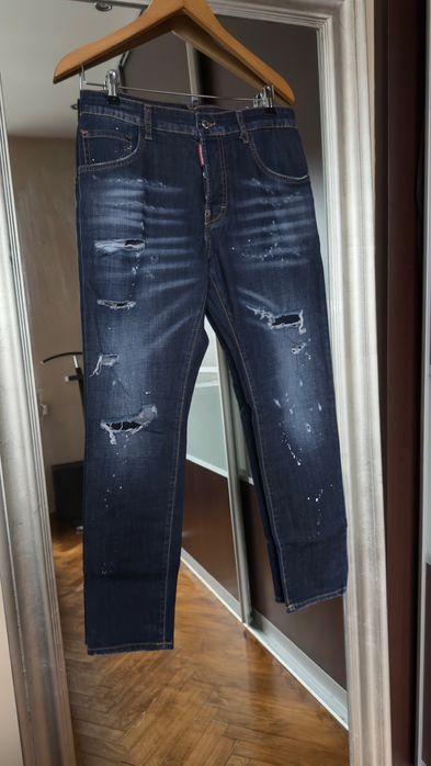 Spodnie jeansowe męskie Dsquared2 / rozm. 46