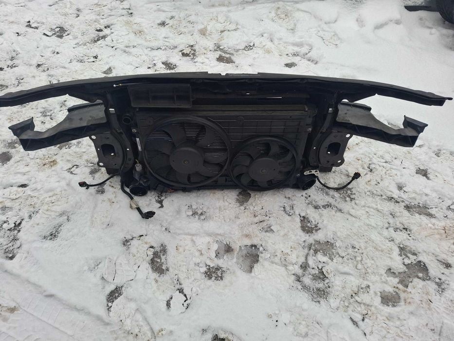 kompletny pas przedni chłodnica wody klimy wenty golf 5 V plus 1,4 TSI