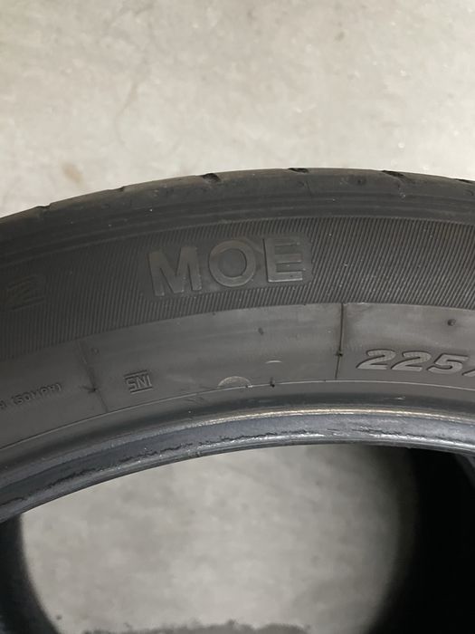 2 Pneus Hankook 225/45r18 91w MOE