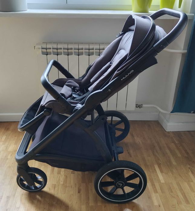 Wózek dziecięcy - Muuvo Trick 2w1 - Iron Graphite